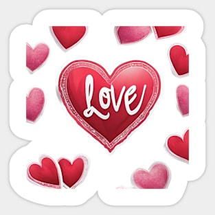 Valentine  Love Sticker